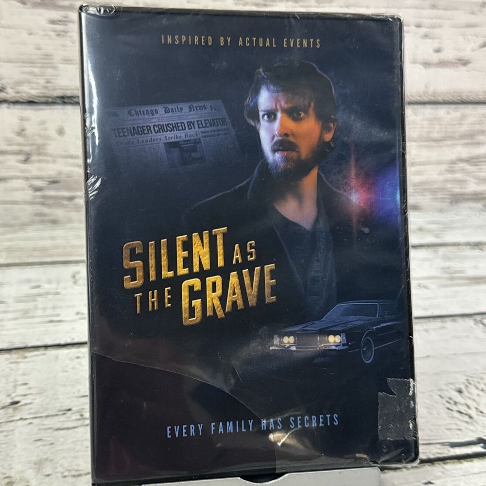 Silent‎ As The Grave [2023 DVD] Thriller Movie Inspired By Actual Events Sealed